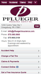 Mobile Screenshot of pfluegerinsurance.com
